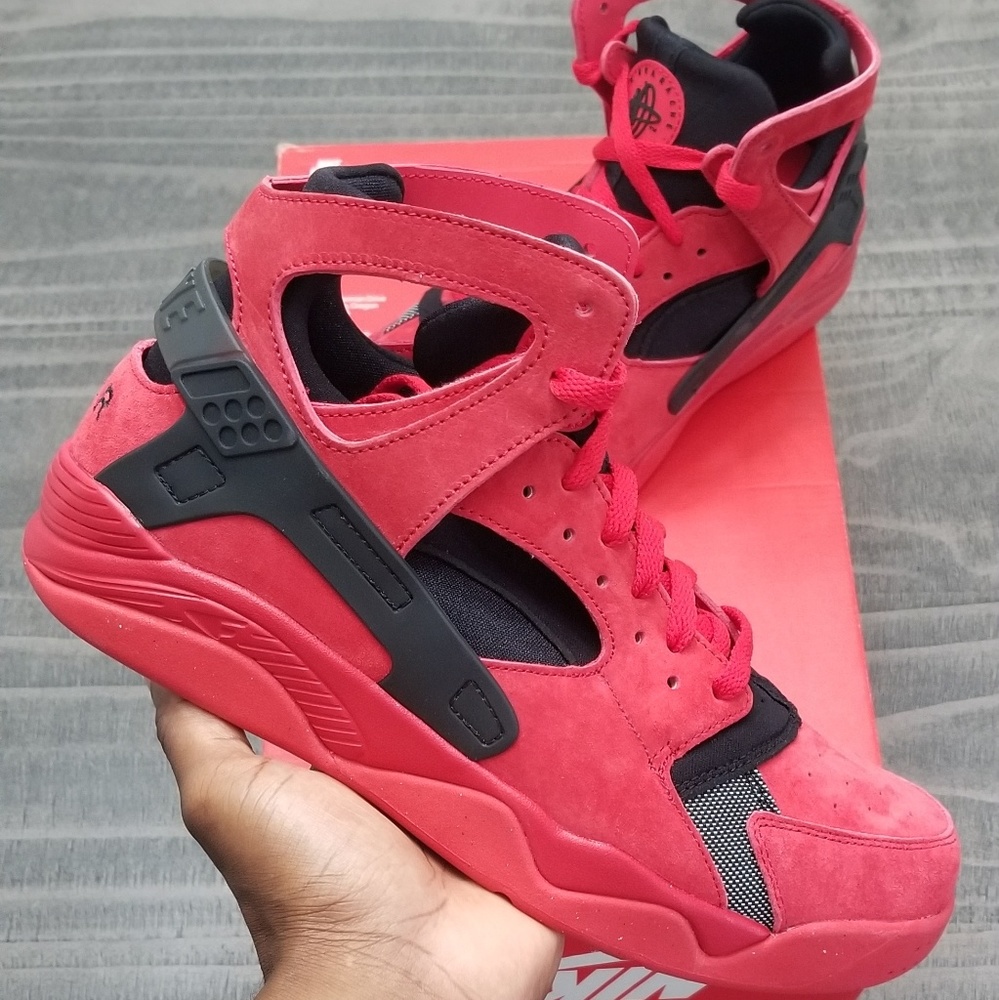 Air Flight Huarache "Red Suede"